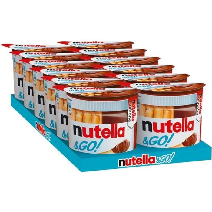 Ferrero Nutella & Go, snack, 12 pieces